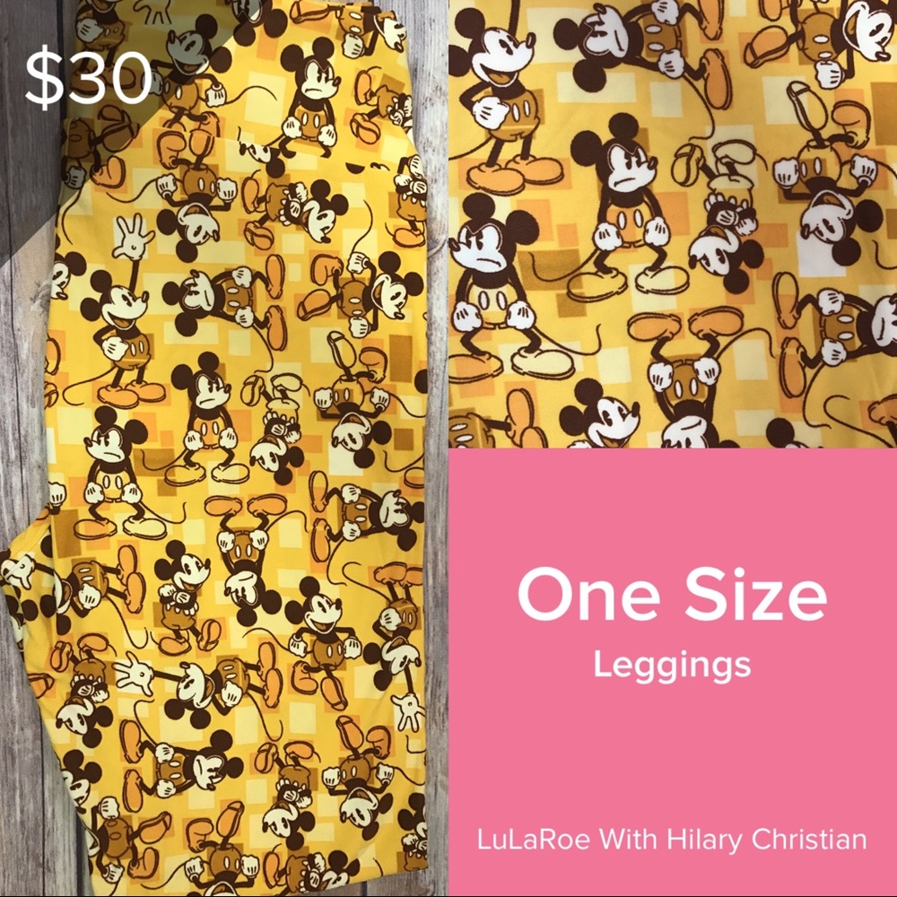 LuLaRoe Disney OS leggings